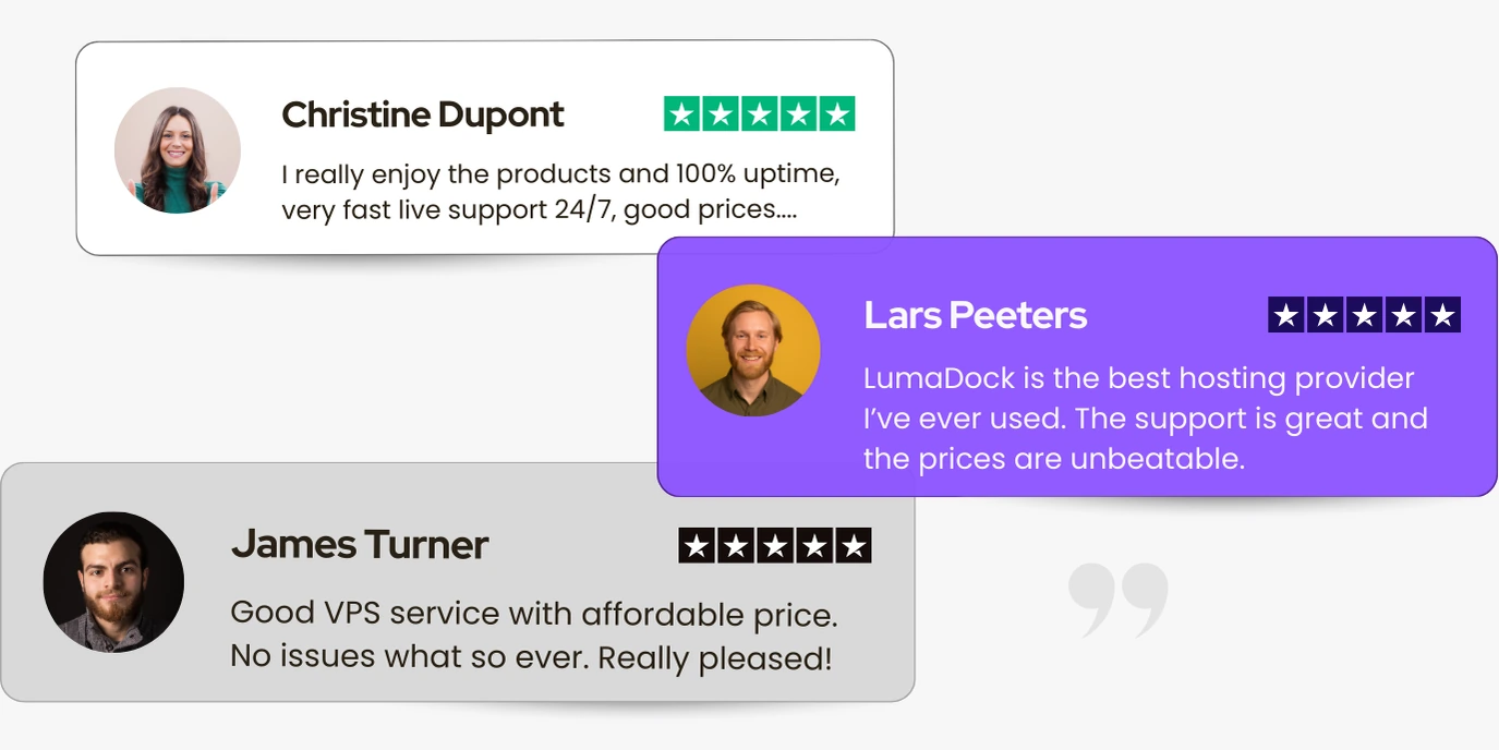 LumaDock - VPS Hosting with NVMe SSD from $1.49/month - Trusted by over 16k developers and teams across 87 countries